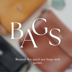 BAGS BEYOND THIS POINT